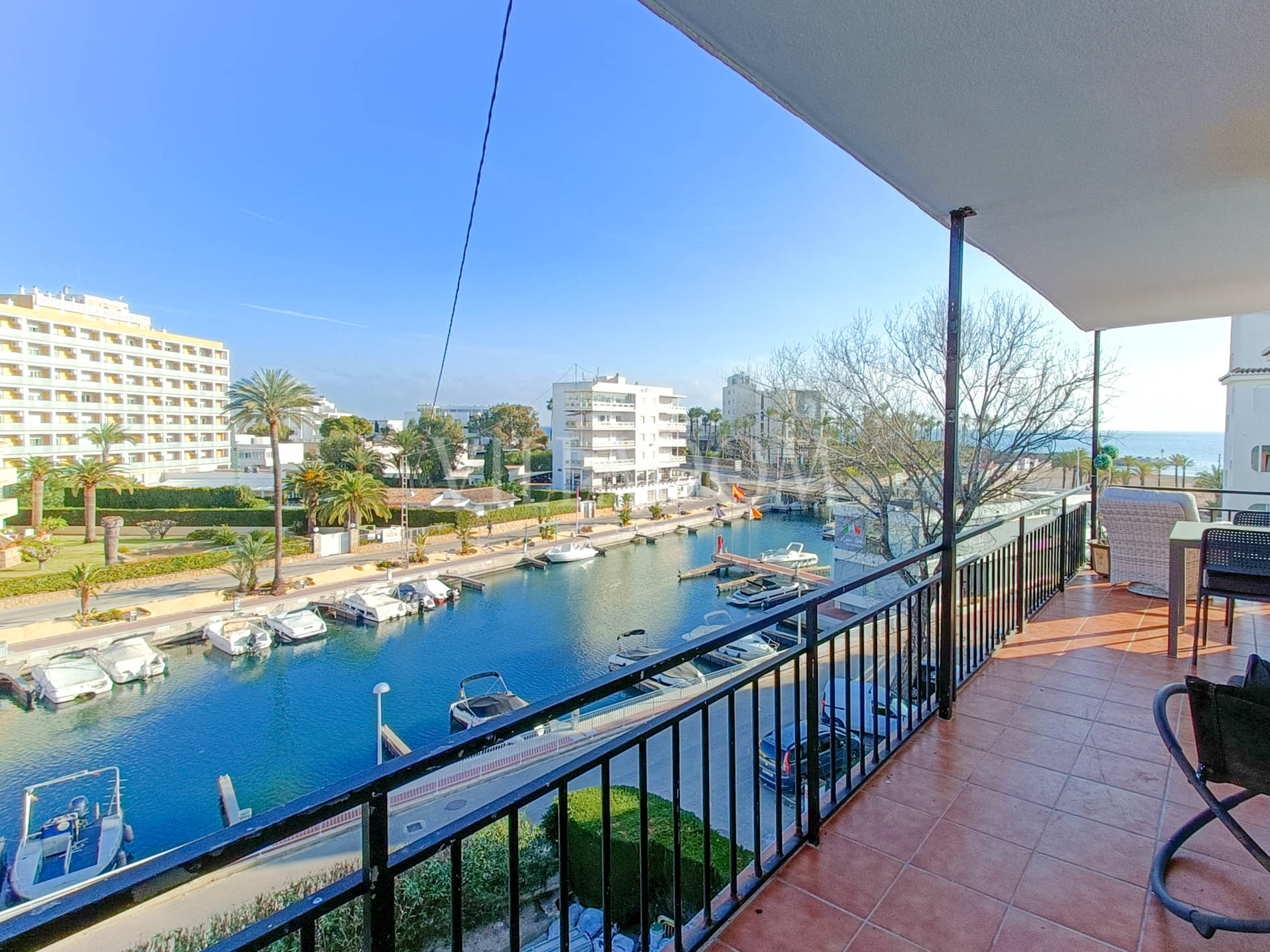 Exclusivo apartamento reformado con vistas al mar y Canal de la Fontana