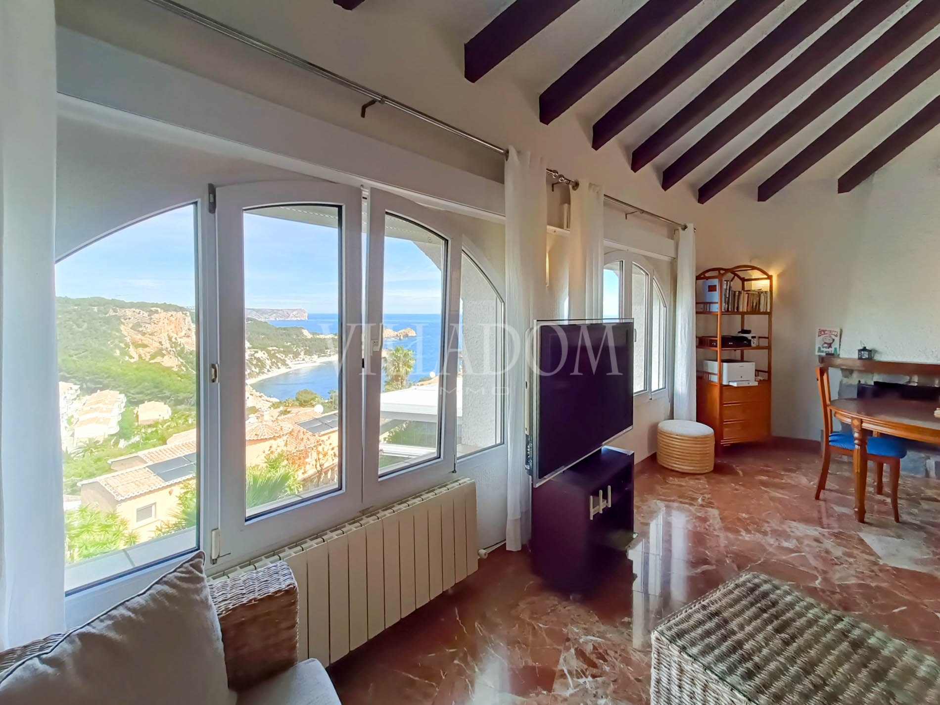 Villa con vistas al mar en venta en Javea